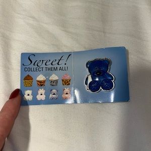 Varsity cheerleading trading pin